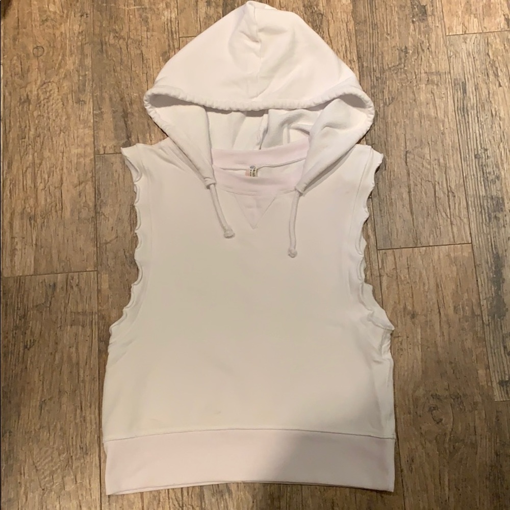 Free People Short Sleeve Sweatshirt
